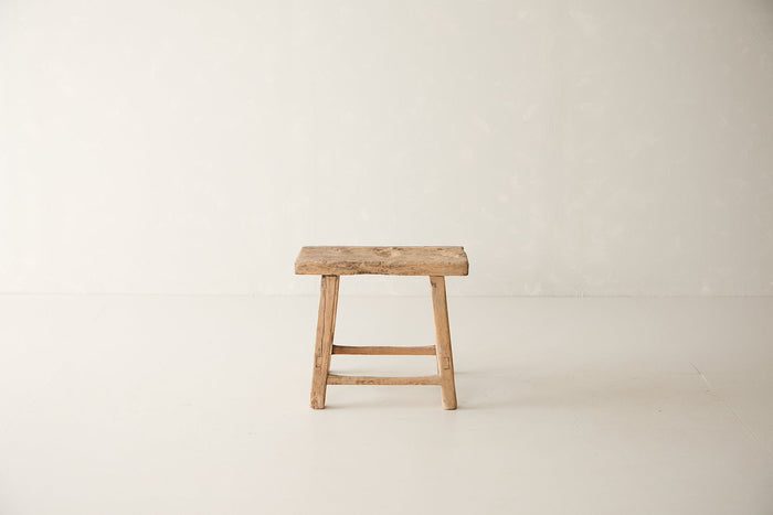 Vintage Elm Stool AH.144 - Circa 1945