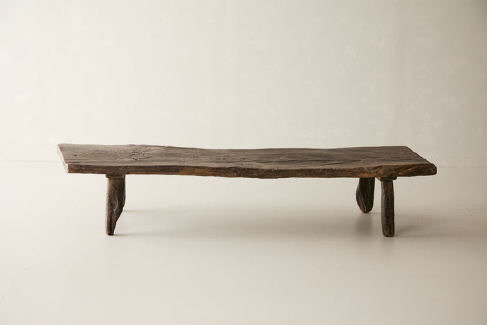 Reclaimed Solid Oak Hewn Coffee Table No. J16