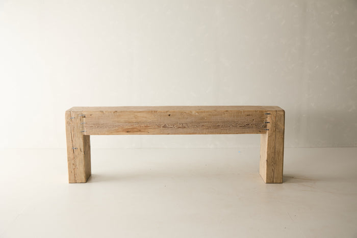 Reclaimed Solid Pine Beam Console No. J32