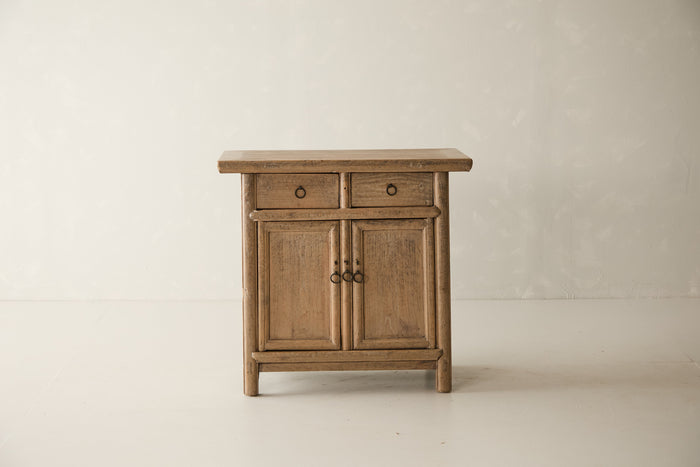 Vintage Solid Elm 2-Door Sideboard - Circa 1935 No. J98