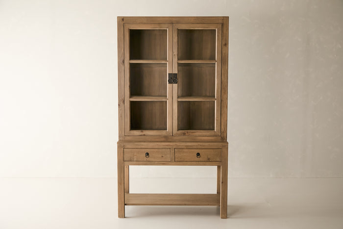 Valentino Two Door Cabinet - Aged Brown