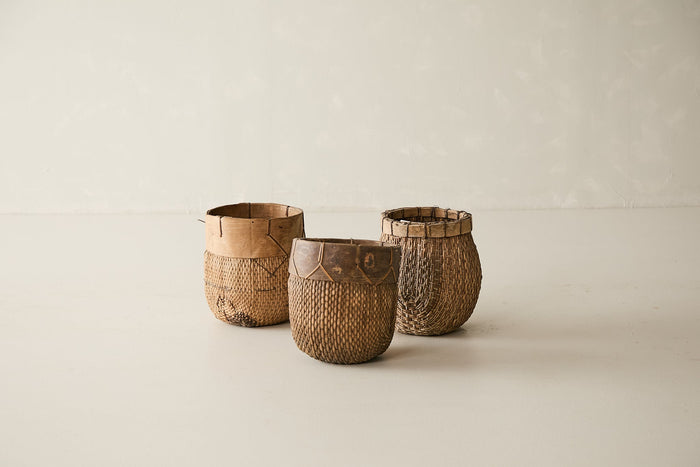 Vintage Willow Basket - Circa 1945
