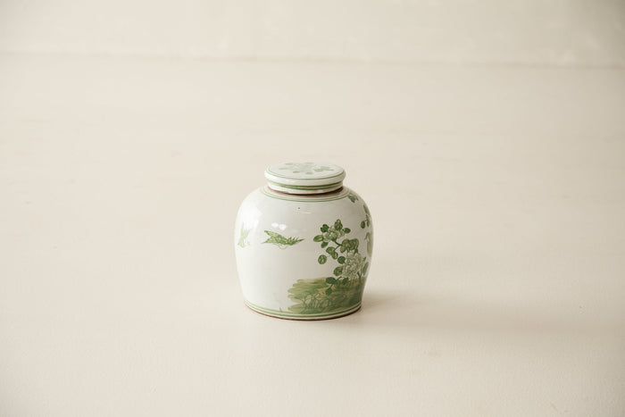 Hand-Painted Porcelain Ginger Jar No. N4