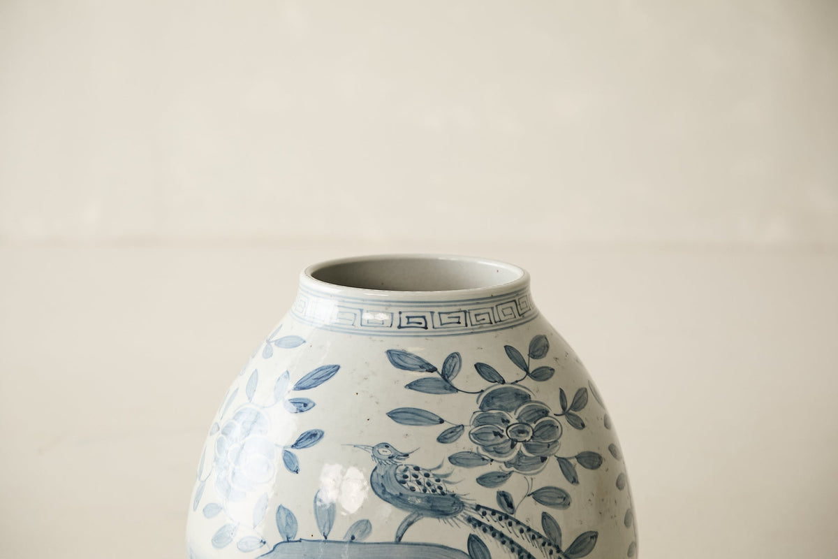 Hand-Painted Porcelain Vase No. N16