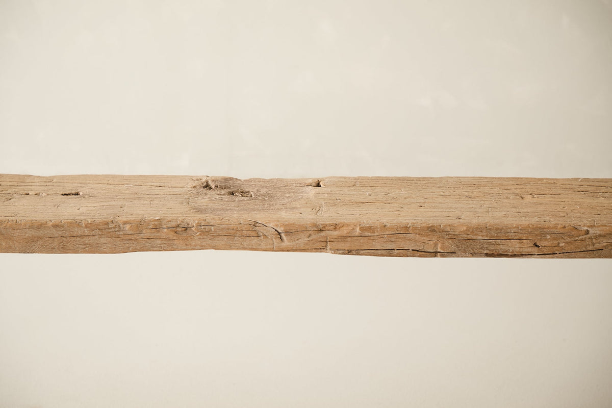 Vintage Solid Elm Bench No. N19 - Circa 1945
