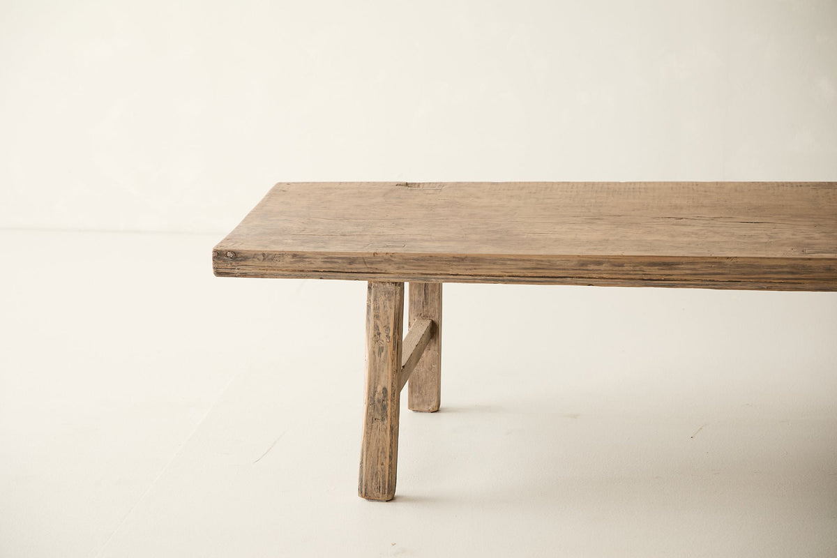 Vintage Solid Walnut Bench No. N42 - Circa 1945