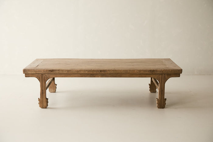 Vintage Solid Elm "Kang" Coffee table No. N47 - Circa 1845
