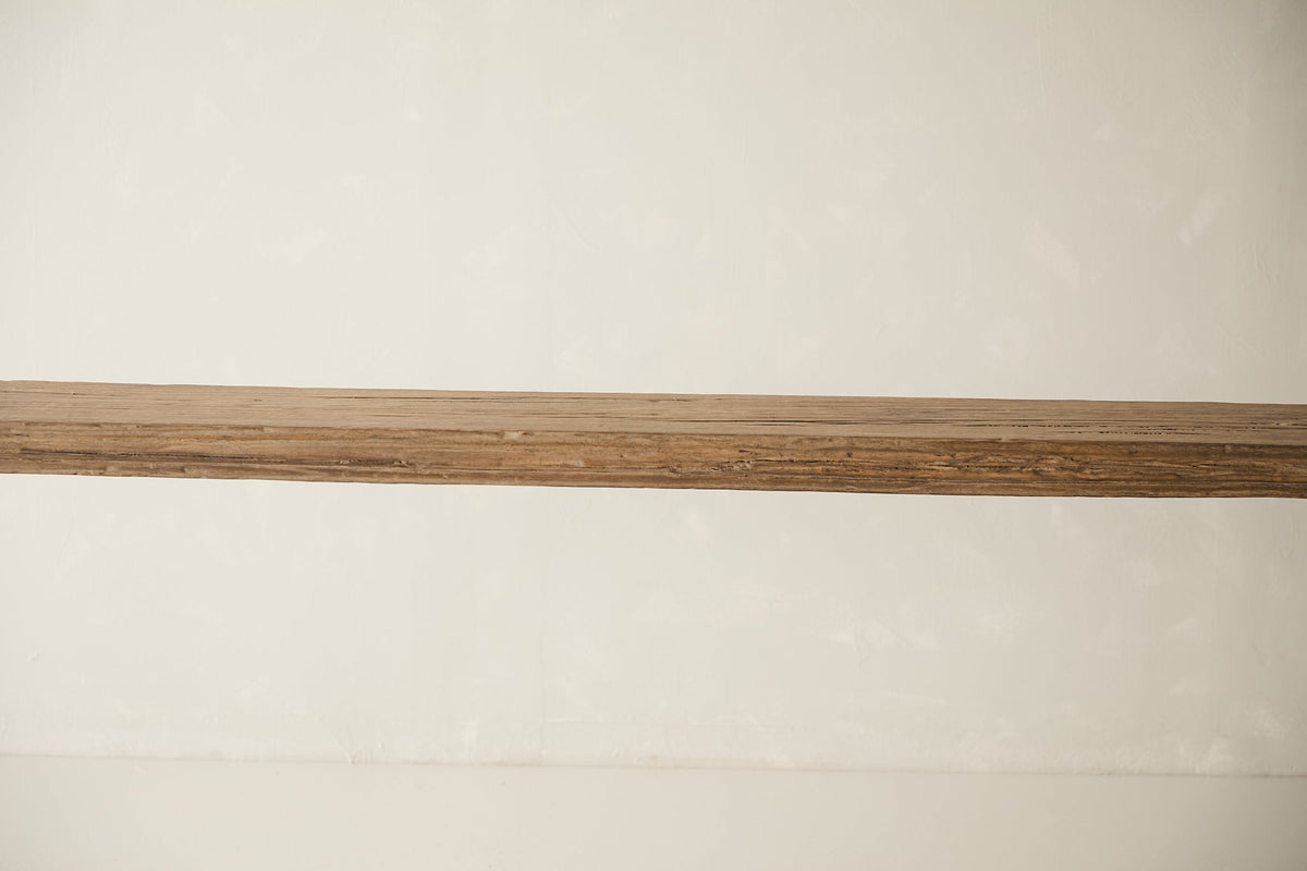 Reclaimed Solid Elm Waterfall Edge Console No. N77