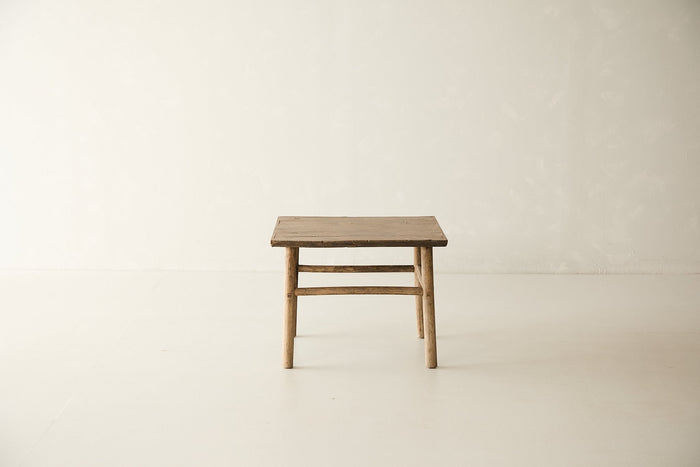 Vintage Solid Elm Coffee Table - Circa 1945 No. O37