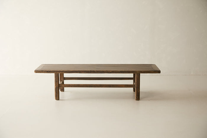 Vintage Solid Elm Coffee Table - Circa 1945 No. O51