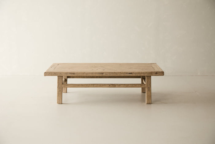 Vintage Solid Poplar Coffee Table - Circa 1905 No. O56