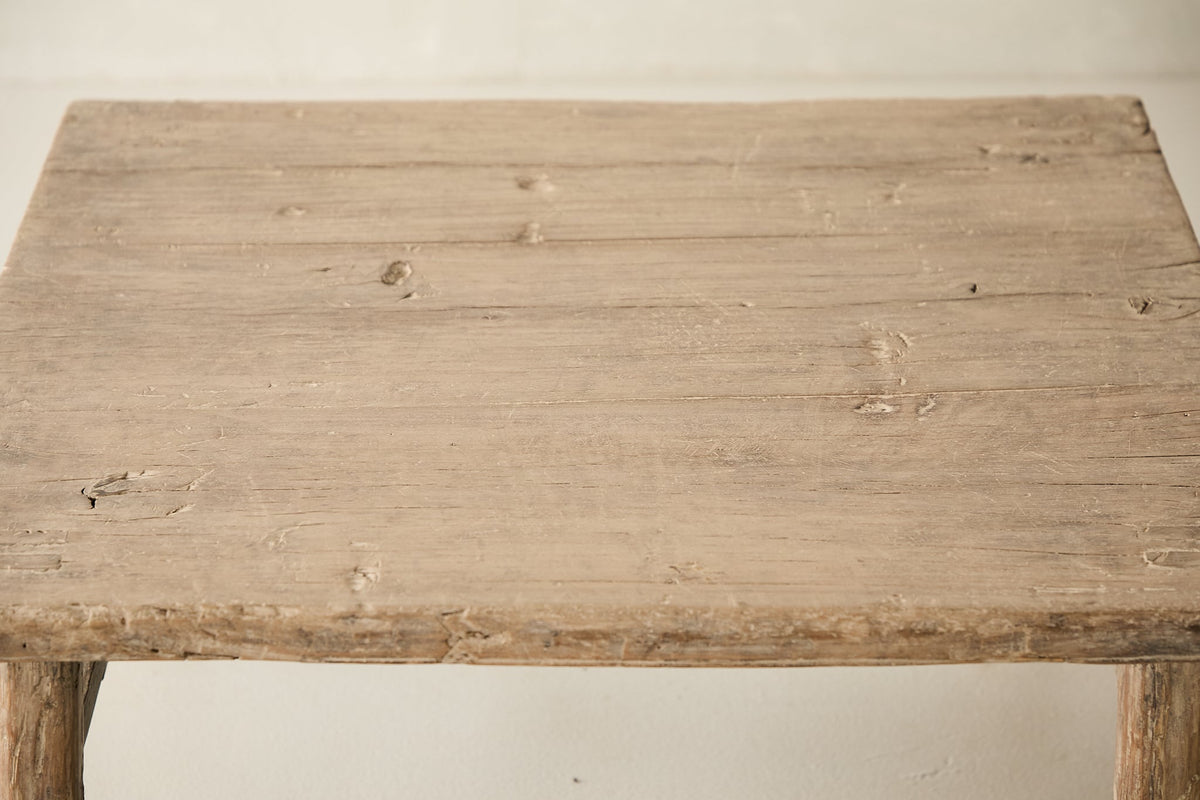 Vintage Solid Elm Coffee Table - Circa 1945 No. O60