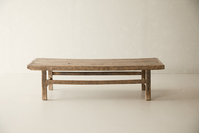 Vintage Solid Elm Coffee Table - Circa 1945 No. O62