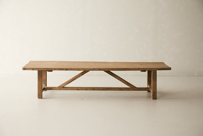 Reclaimed Solid Elm Coffee Table No. O63