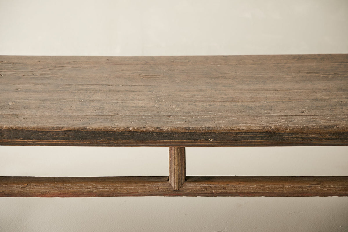 Vintage Solid Pine Coffee Table - Circa 1945 No. O70