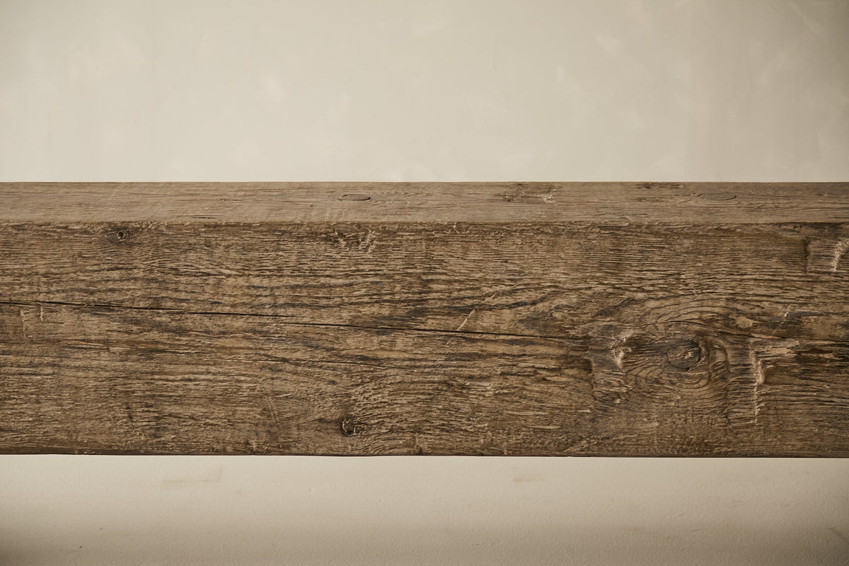 Reclaimed Solid Pine Beam Bench No. AP9