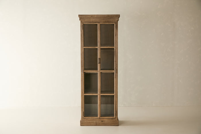 Reclaimed Solid Pine Display Cabinet No. AP16