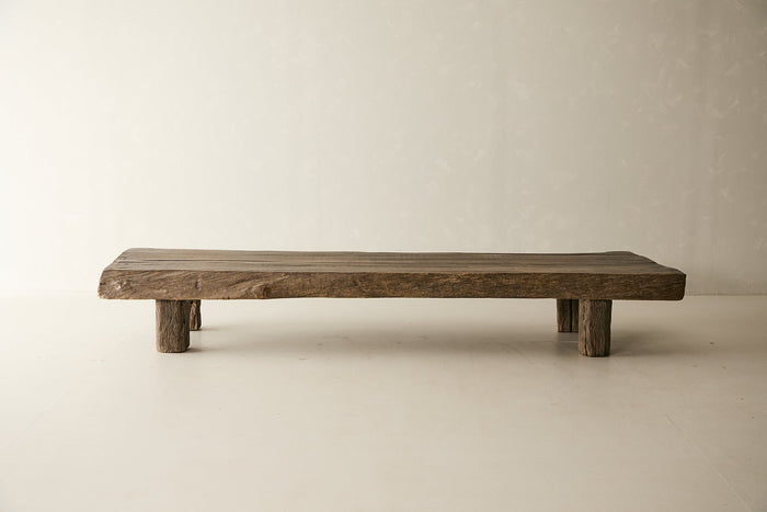Reclaimed Solid Oak Slab Coffee Table No. AP31