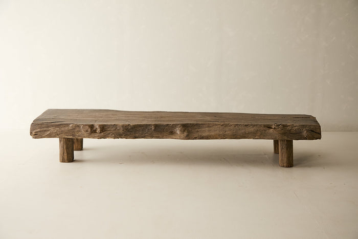 Reclaimed Solid Oak Slab Coffee Table No. AP32