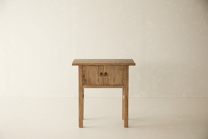 Reclaimed Solid Elm 2-Door Console No. AP33