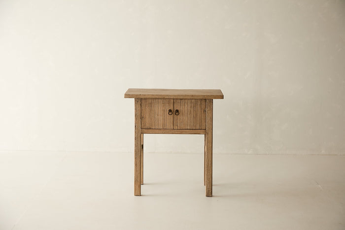 Reclaimed Solid Elm 2-Door Console No. AP34