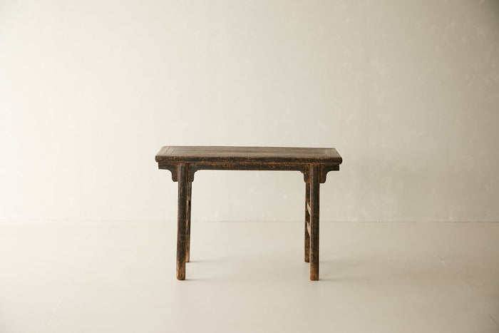 Vintage Solid Elm Console - Circa 1875 No. AP35
