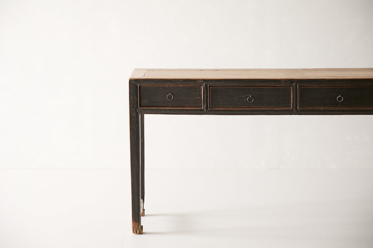 Hoff 5-Drawer Console - Aged black