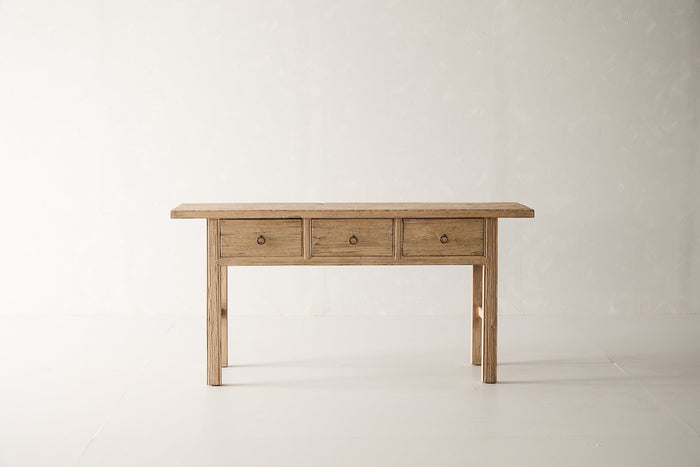 Sabi 3-Drawer Console - Natural