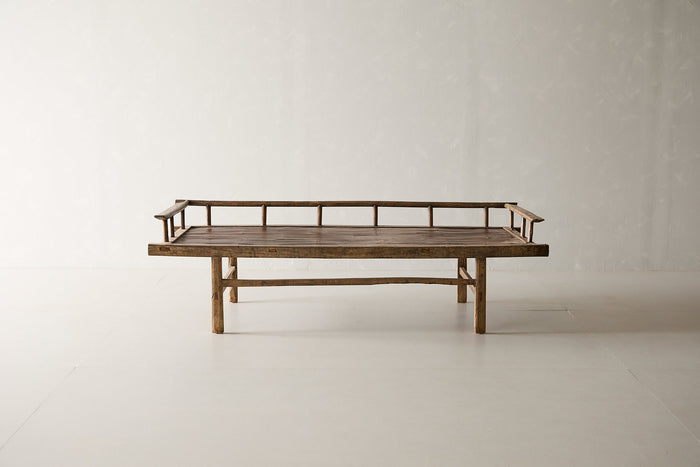 Vintage Elm Day Bed - Circa 1900