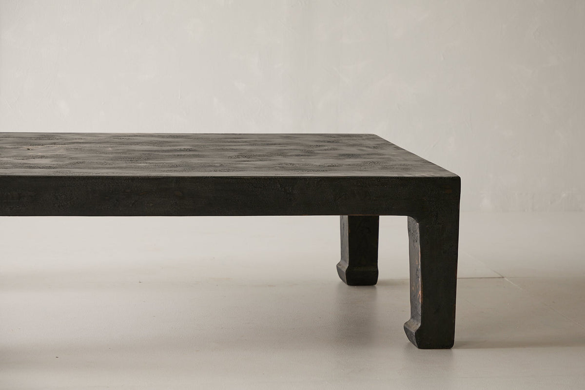 Vintage Elm Coffee Table - Circa 1900