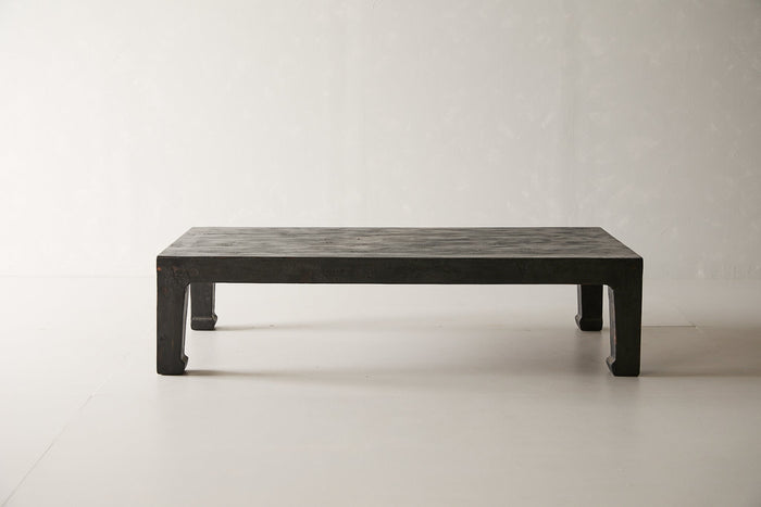 Vintage Elm Coffee Table - Circa 1900