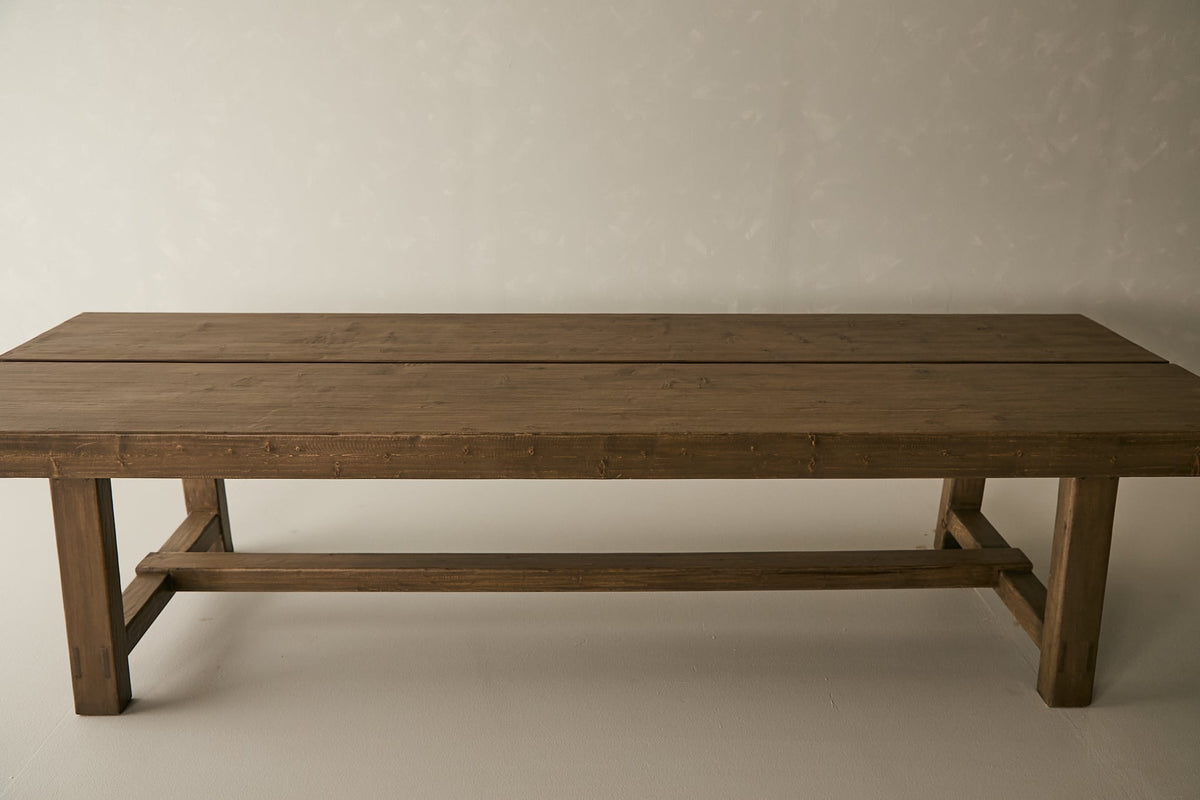 Timberland 10' Dining Table - Aged Brown