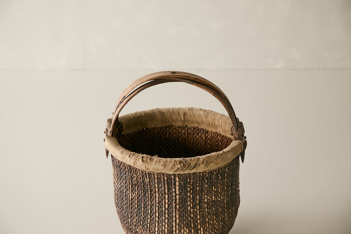 Vintage Cypress Basket - Circa 1945