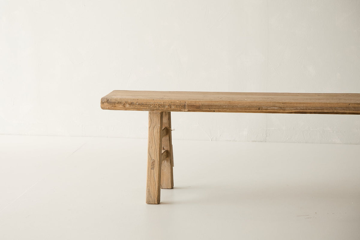 Franklin 60" Elm Bench - Natural