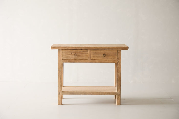 Reclaimed Elm Console Table No.67