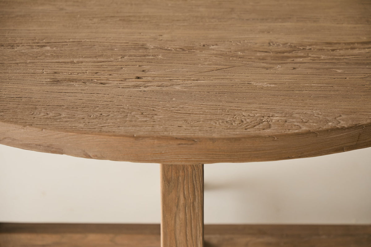 Greco 60" Dining Table - Aged Brown