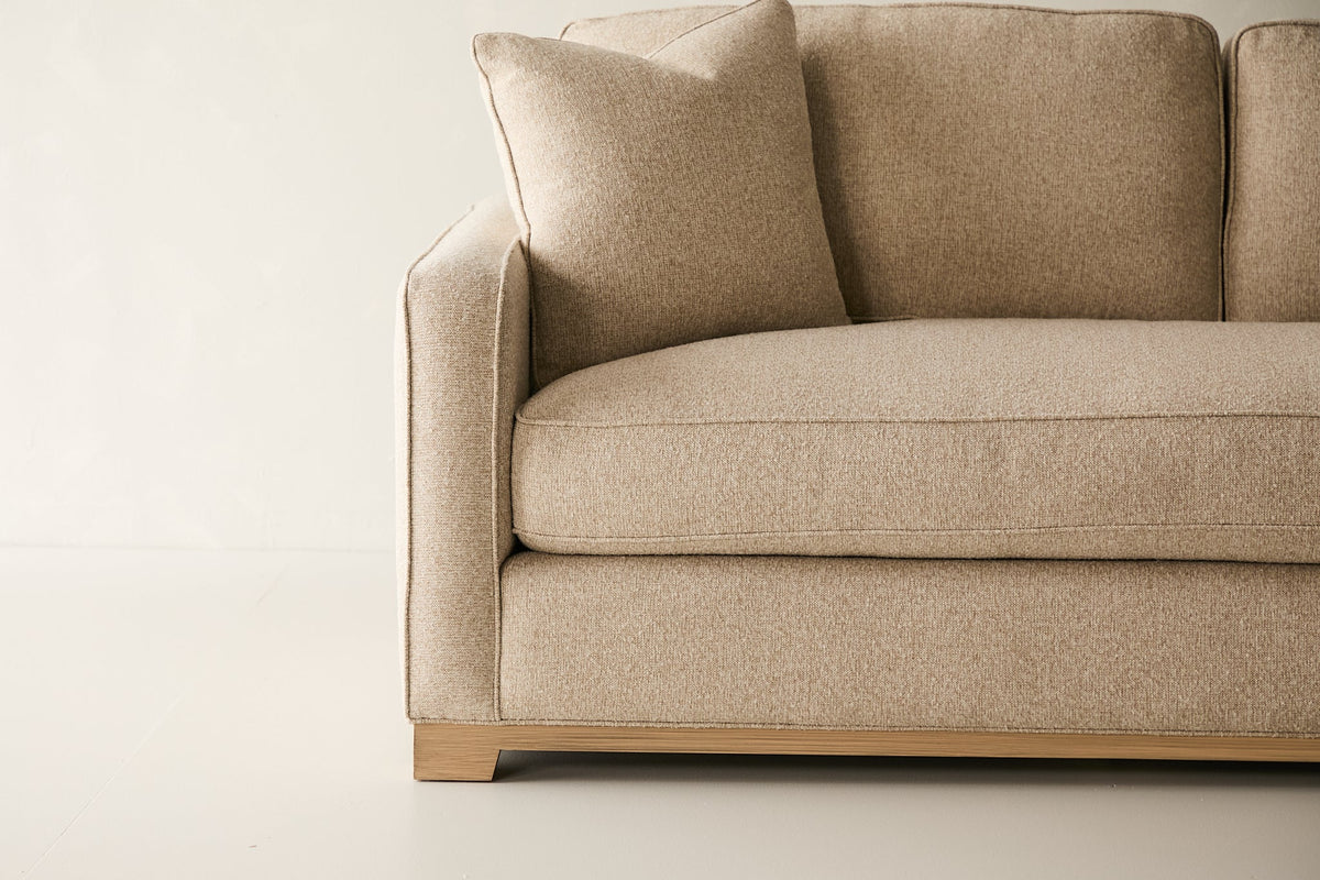 Malibu Mid-Sofa - Southpaw Fabric in Oatmeal