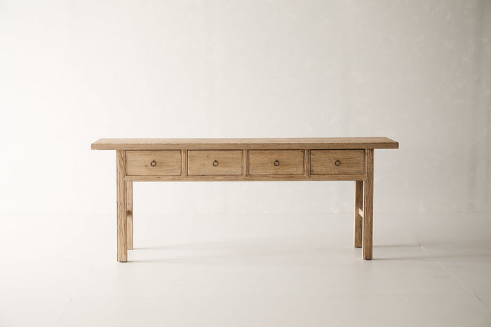Sabi 4-Drawer Console - Natural