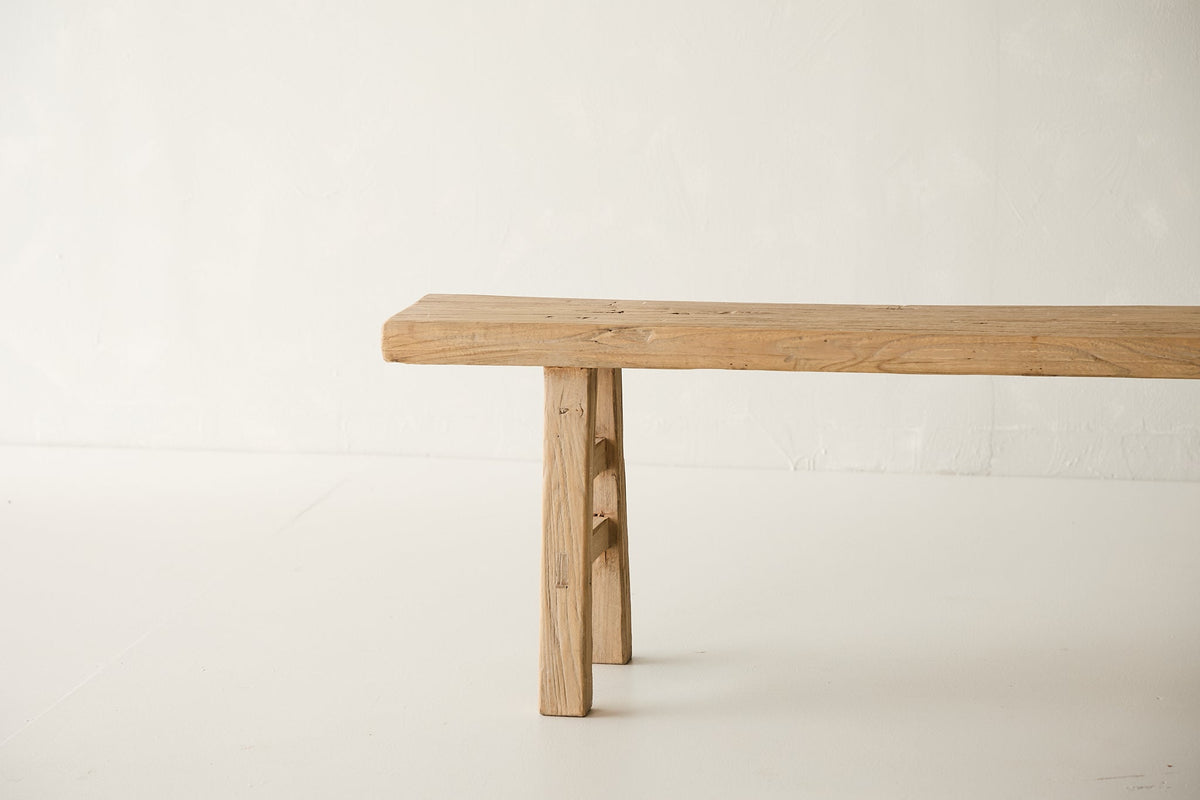 Franklin 48" Elm Bench - Natural