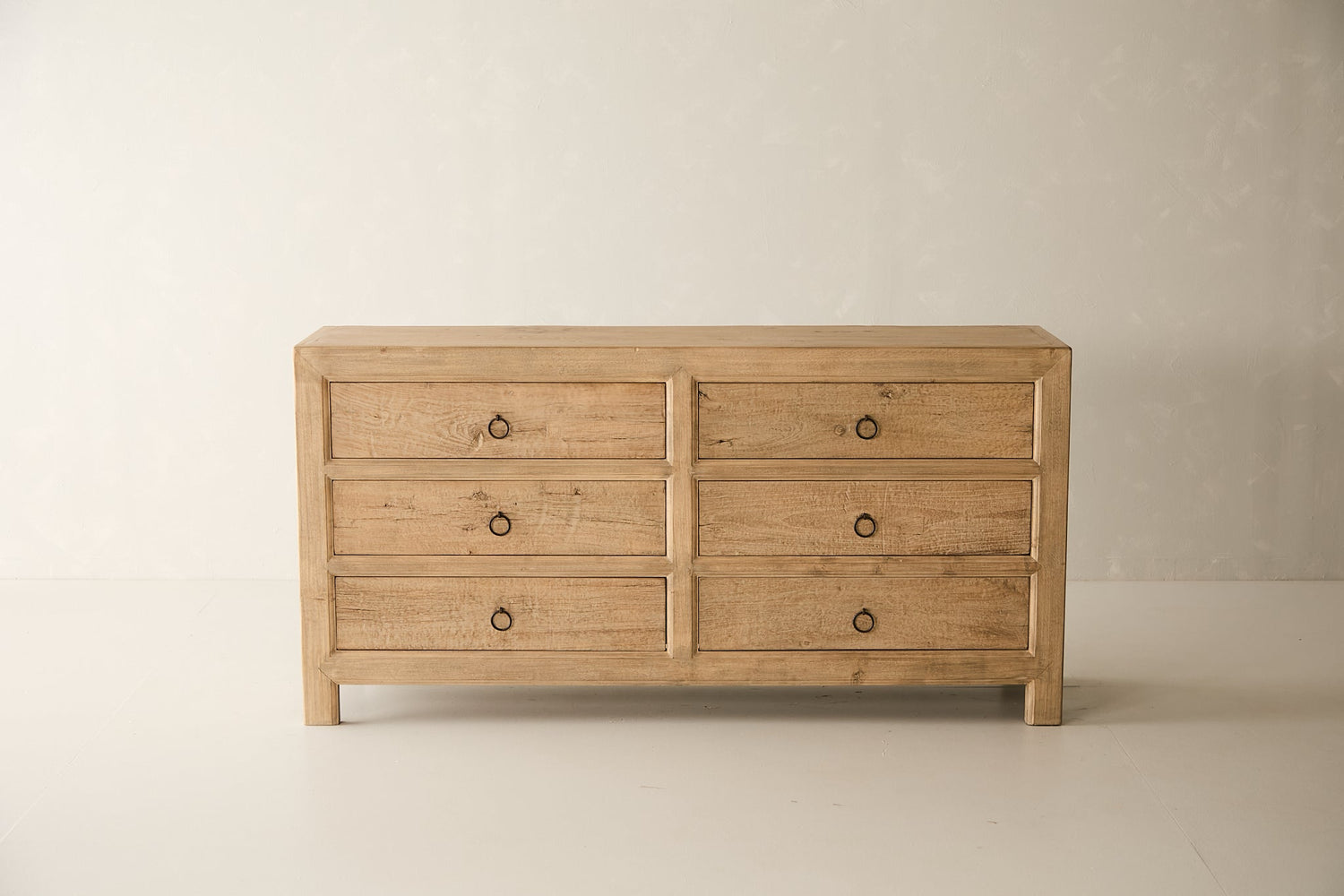Niseko Solid Elm Wood 6-Drawer Dresser – Habitat Home and Garden Niseko Solid Elm Wood 6-Drawer Dresser – Habitat Home and Garden