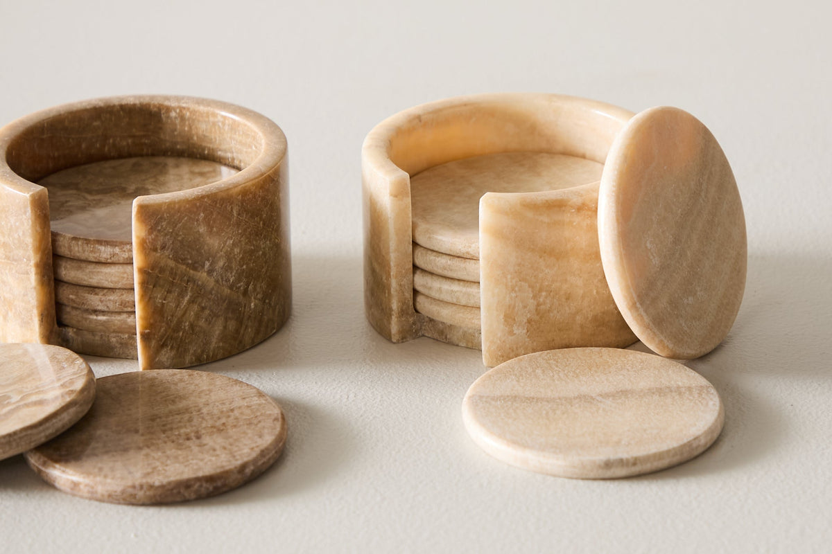 Onyx Coaster Set