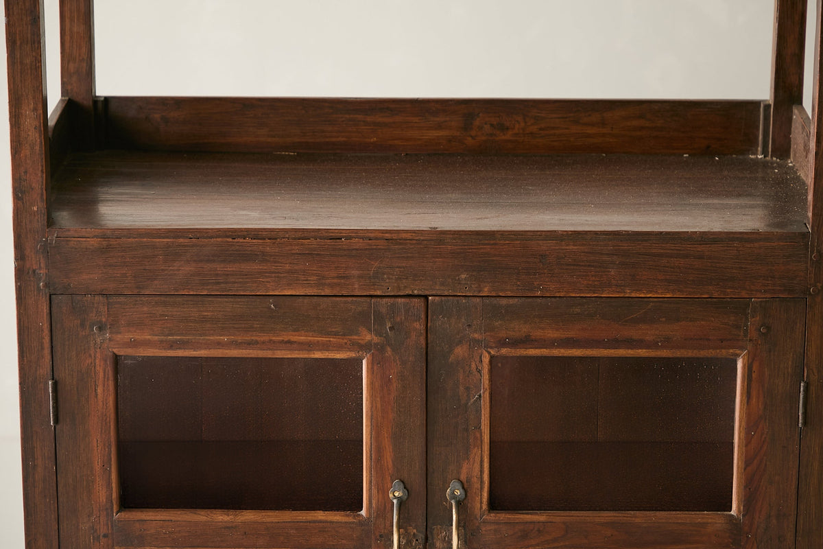 Vintage Teak and Glass Cabinet T.015