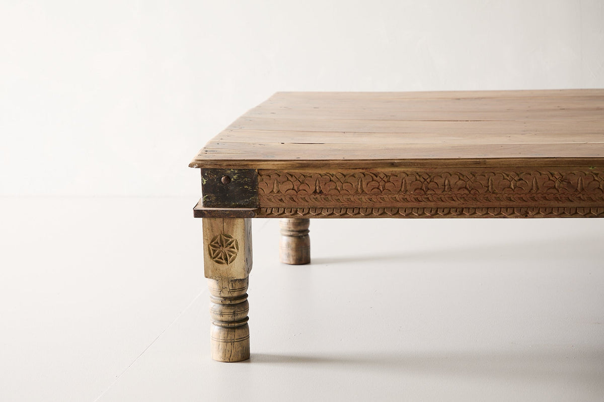 Vintage Takhat Coffee Table