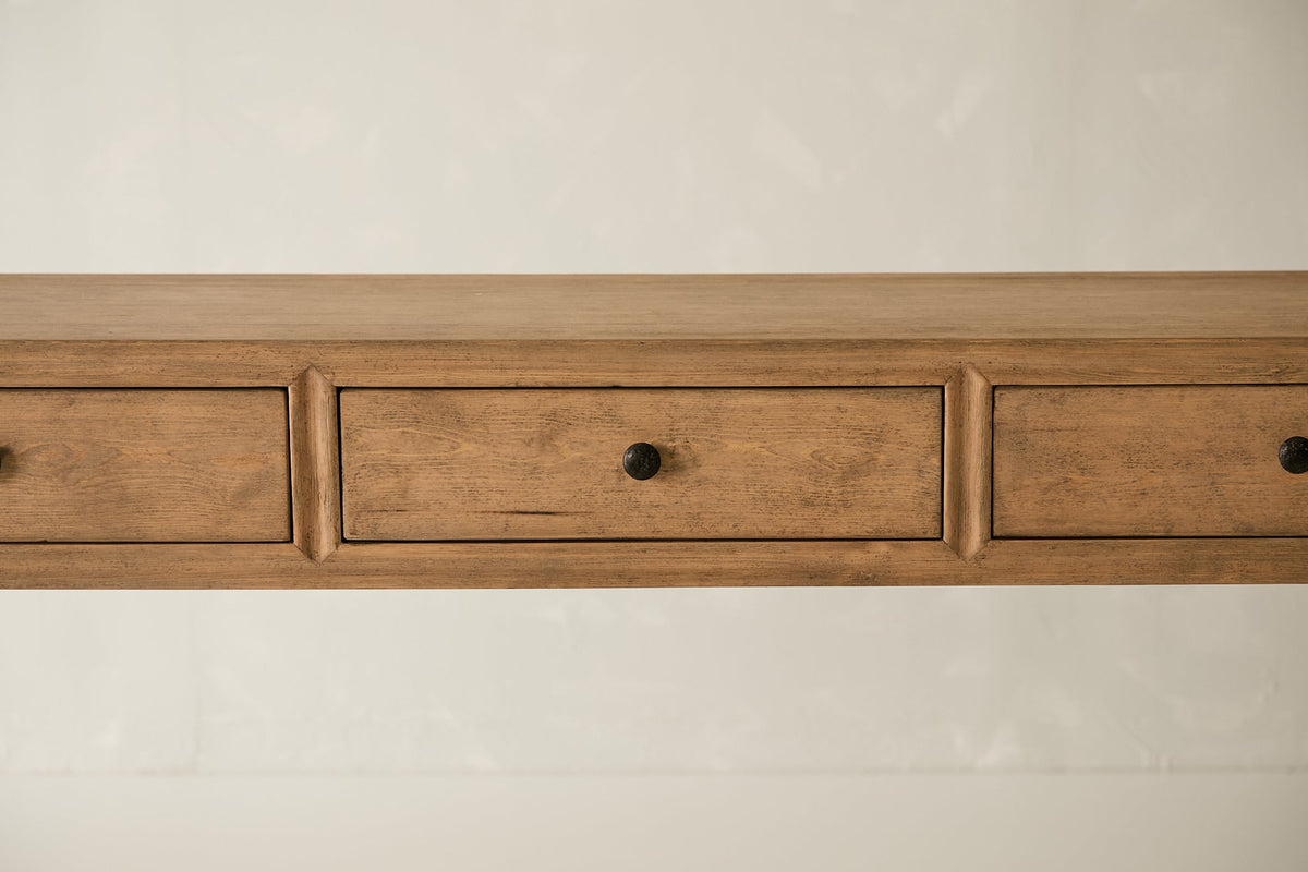 Palmer 3-Drawer Console - Natural