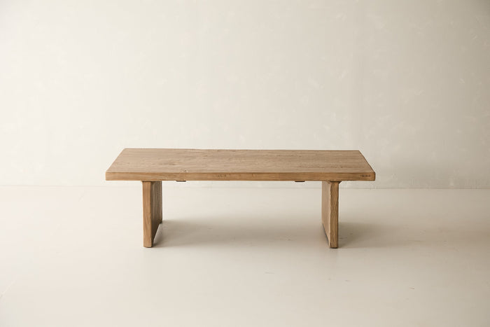 Enez 60" Coffee Table - Aged Brown