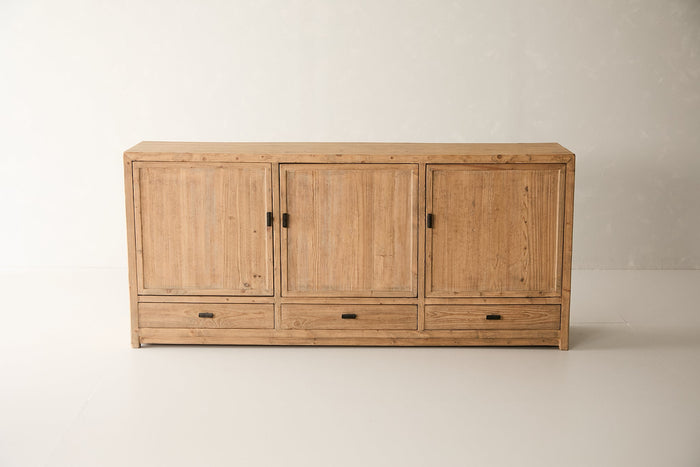 Reclaimed 3-Door Pine Sideboard AH.135