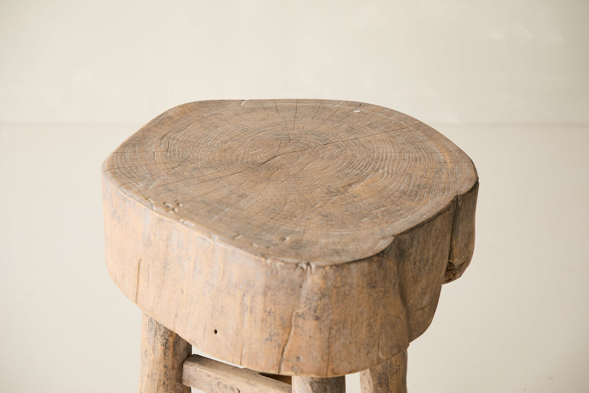 Reclaimed Poplar Side Table AF.012