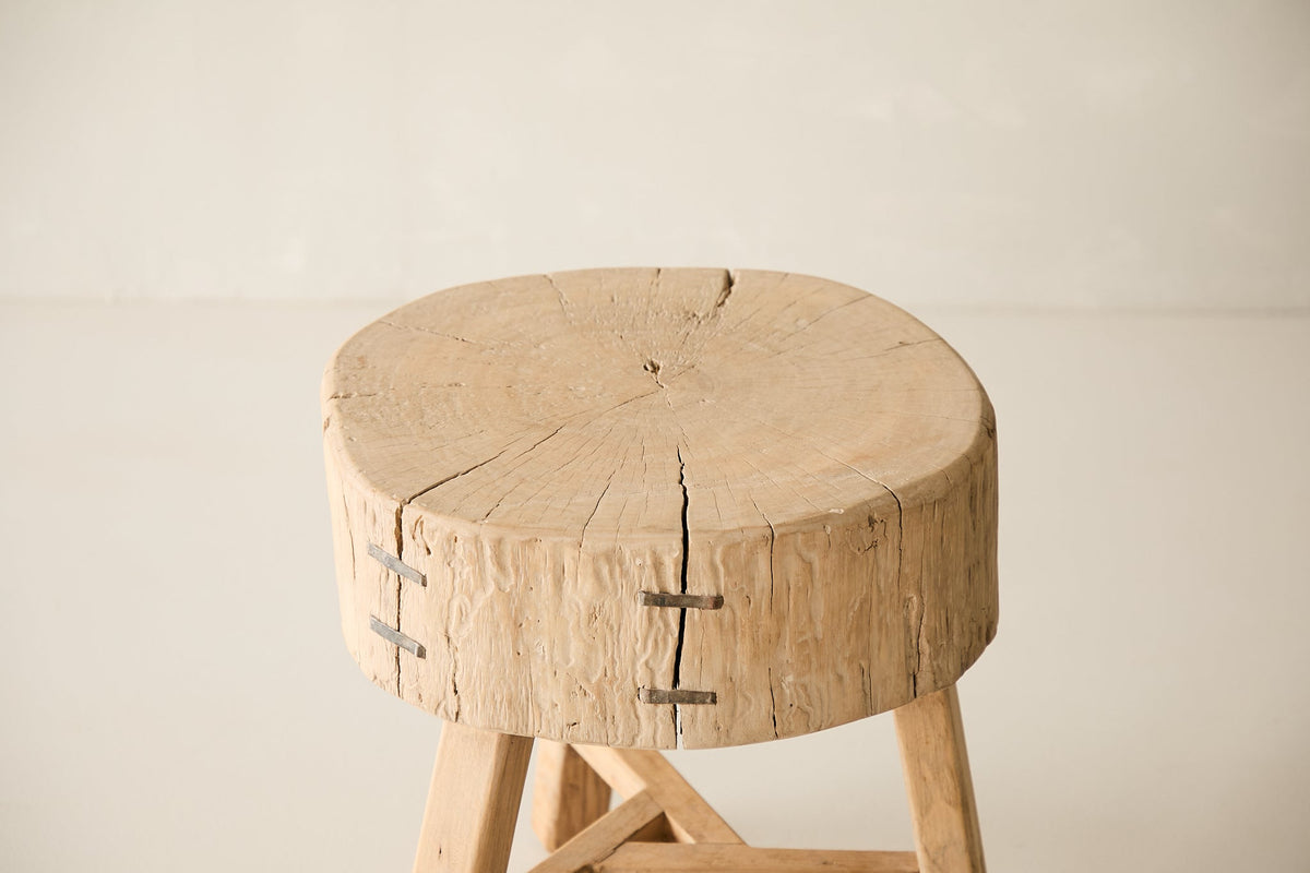 Reclaimed Poplar Side Table AF.010