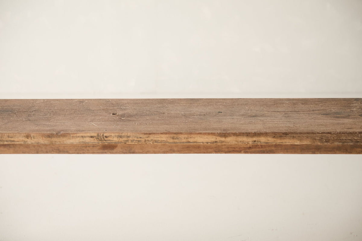 Vintage Elm Bench AH.008 - Circa 1905