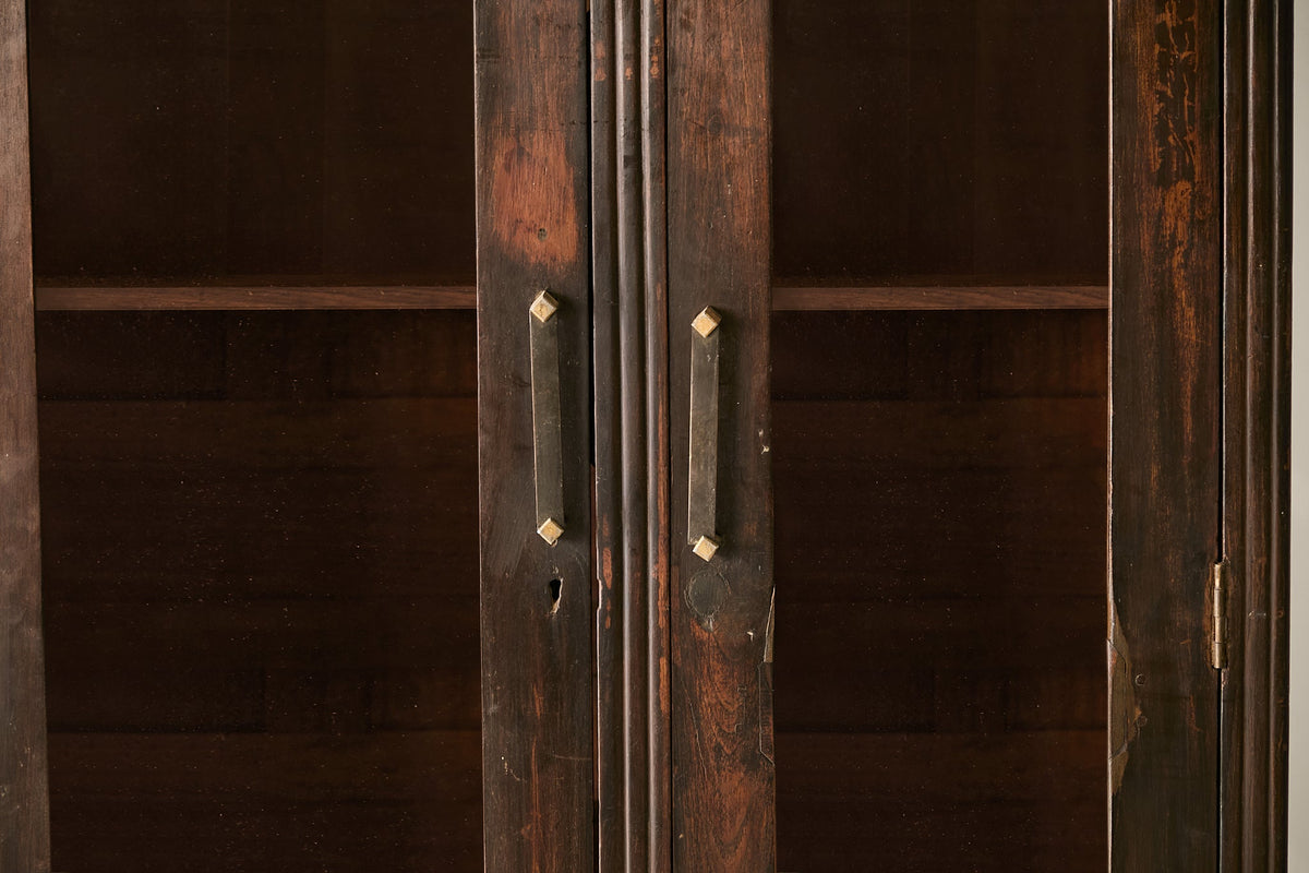 Vintage Teak and Glass Cabinet T.024